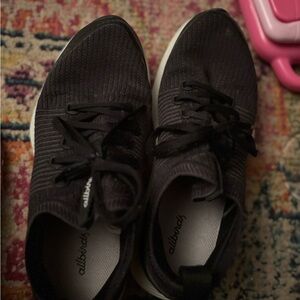 Allbirds Women's Tree Runner Black Mesh Sneakers - Size 8W